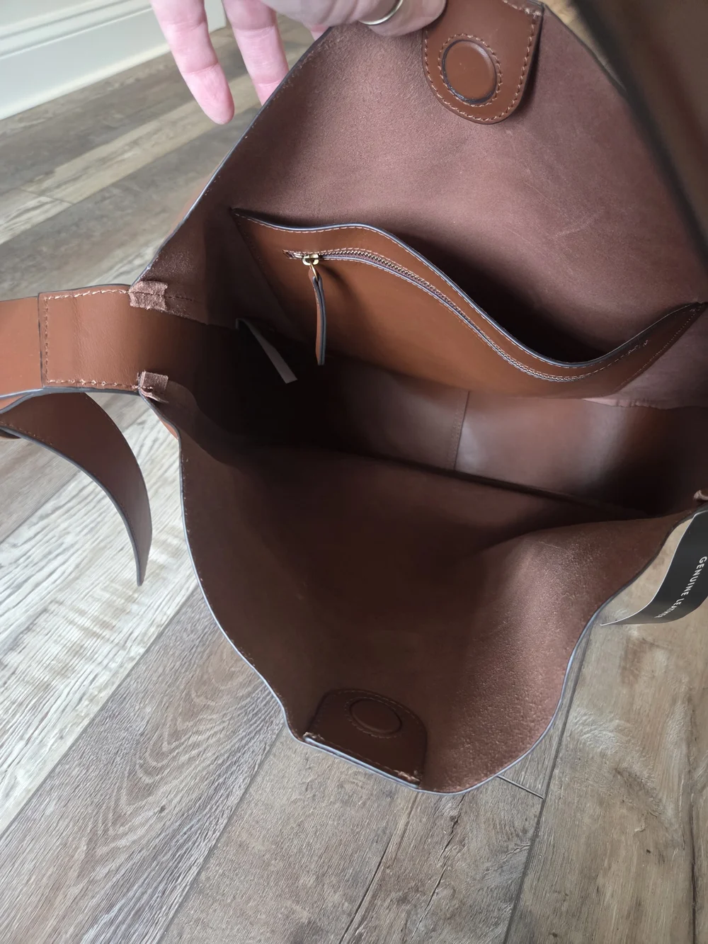 Banana Republic Factory Tan/Brown Leather Shoulder Hobo Bag